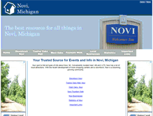 Tablet Screenshot of novimionline.com